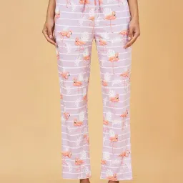 Dreamz by Pantaloons Purple Cotton Printed Pyjamas-image-67