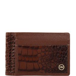 Da Milano Men Abstract Textured Leather Money Clip-picture-8