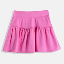 THE CHILDREN'S PLACE Girls Tiered Flared Skirt With Shorts Attached-picture-18