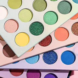 YELGO 60 Shades Eye Shadow Palette- 1Gm Each Matte & Shimmer image 5
