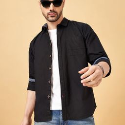 SF JEANS by Pantaloons Men Slim Fit Opaque Casual Shirt-picture-31