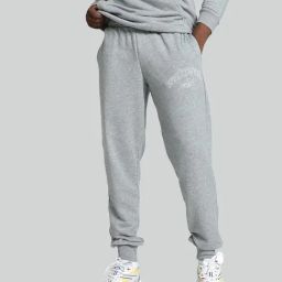 Puma Grey Regular Fit Printed Sports Joggers-image-74