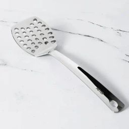 Meyer Silver Stainless Steel Slotted Turner-41
