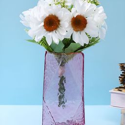 TAYHAA Red 2 Pieces Gerbera Artificial Flower-9