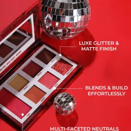 BH Cosmetics 7 Color Shadow Palette Ruby for July - 9 gm image 4
