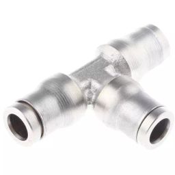 Legris LF3600 Series Tee Tube-to-Tube Adaptor Push In 6 mm Push In 6 mm to Push In 6 mm Tube-to-Tube Connection Style, 3604 06 00 (Pack of 2 Pcs)-picture-25