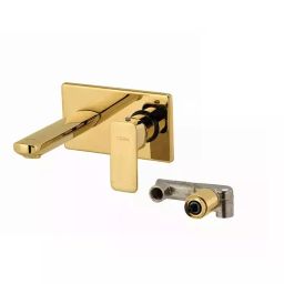 CERA Sylvina Basin Mixer Single Lever Exposed & Concealed Part PVD Finish French Gold, F1021474FG + F4065103FG-image-31