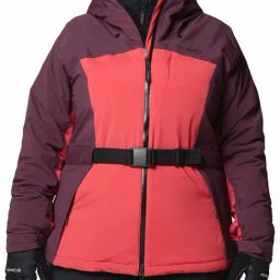 Columbia Purple & Pink Color-Block Jacket-42