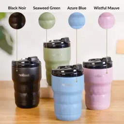 Nestasia Greyish Green Insulated Travel Coffee Tumbler Stainless Steel 355 ML-image-26
