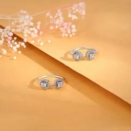 GIVA 925 Sterling Silver Toe-Rings for Women-picture-31