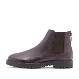 Rare Rabbit Men's Brown Chelsea Boots-image-70