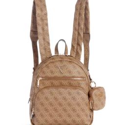 GUESS Latte POWER Play Tech Printed Medium Backpack with Pouch-image-41