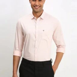 Allen Solly peach Floral Shirts-image-39