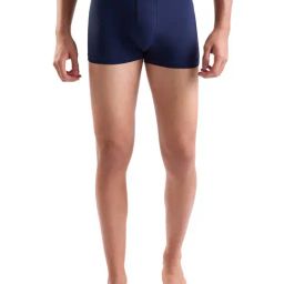 Park Avenue Dark Blue Regular Fit Trunks-picture-18