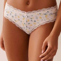 La Vie En Rose White Printed Panties-picture-19