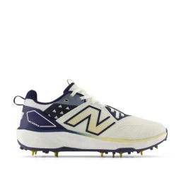 New Balance Men's White Cricket Shoes-image-63