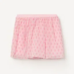 Fame Forever by Lifestyle Kids Light Pink Regular Fit Skirt-picture-17