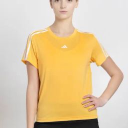 Adidas Orange W Tr-Es 3S T T-Shirt-image-17