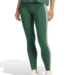 Adidas Originals Green Cotton Fitted Tights-image-36