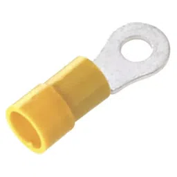 RS PRO Insulated Ring Terminal 5.3 mm Stud Size 4 mm² to 6 mm² Wire Size Yellow, 1788690-image-95