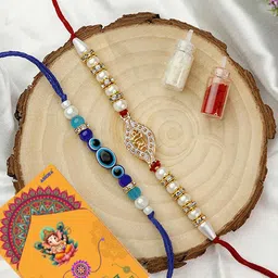 Bhai and Babhi Rakhi Gift set-25