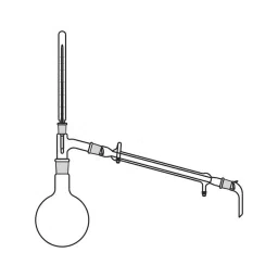 Supertek Borosilicate Glass 3.3 Preparation Assembly, Flask Capacity 500 ml, 16.444.0500-23