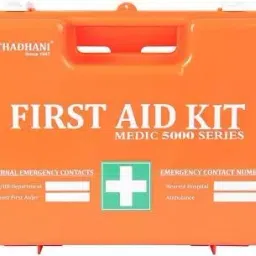 Thadani Orange Color First Aid Kit Box, 2500 Series-image-56