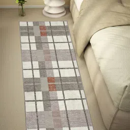 Welspun Yellow & White Printed 400 GSM Anti-Skid Floor Runner-20