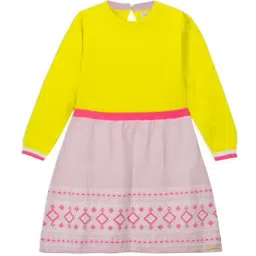 Cherry Crumble By Nitt Hyman Kids Multicolor Textured Dress-image-50