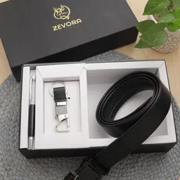 ZEVORA Men Leather Accessory Gift Set-40