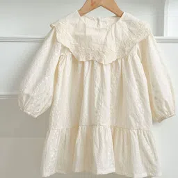 LULU & SKY Puff Sleeve A-Line Dress-image-30