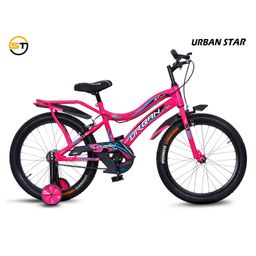 Urban Star 20T Benzo 80% Assembled Road Cycle For Kids - Pink-image-65