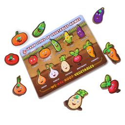 TOYTALES Educational Vegetables Puzzle Game - 11 Pieces-27
