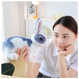 Tickles Cute Rabbit Soft Stuffed Plush Animals Toy for Kids Birthday Gift (Size: 25 cm; Color: Grey)-9