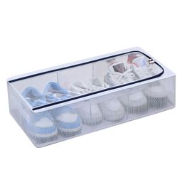 SCHOOLISH ransparent Foldable Shoe Bag - Shoe Organizer/Shoe Box/Dustproof Shoe Cover/Sneaker Box/Foldable & Easy to Clean/Storage Organizer- PACK OF 1- COLOR MAY VARY-14