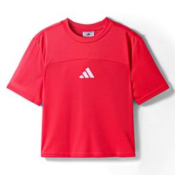 ADIDAS KIDS Half Sleeves Solid Colour T-Shirt - Red-image-61