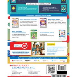oswaal books Oswaal One for All Olympiads Previous Year Solved Papers Class 7 Reasoning For 2025 Exam image 2