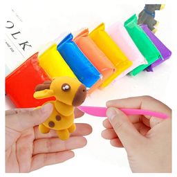DOMENICO Domenico Bounce Clay 12 Different Color Fluffy Foam Clay With Tools Pack of 12 image 2