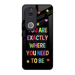 QRIOH Typography Printed Vivo V50 5G Back Case Mobile Accessories-image-55