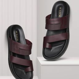 EZOK Men Leather Comfort Sandals-picture-53