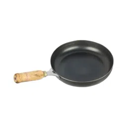 The Indus Valley Induction Friendly Iron Fry Pan with Wooden Handle - Set of 1-21