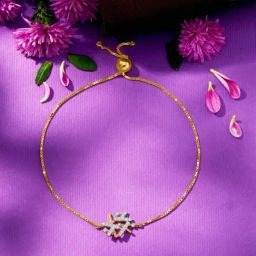 P.N.Gadgil Jewellers Blooming Grace Gold & Diamond Bracelet For Women-image-71