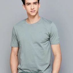Fame Forever by Lifestyle Sage Cotton Regular Fit T-Shirts-image-36