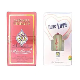 RAVIOUR LIFESTYLE Set Of 2 Jannatul Firdaus & Dove Love Attar- 8 ml Each-34