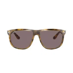 Ray-Ban 0RB4147 Light purple Boyfriend Square Sunglasses - 55 mm-35