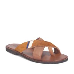 V8 by Ruosh Men's PISA Cross Strap Sandals-image-24