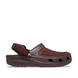 Crocs Men's Yukon Espresso Brown Back Strap Clogs-image-29