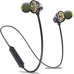 iGRiD Magic Wireless Neckband with Mic (IG-8202, Black)-23
