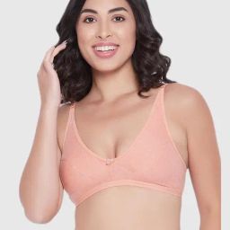 Clovia Peach Non Padded Bra-image-72