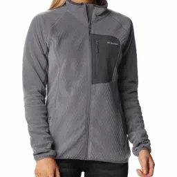 Columbia Grey Full Sleeve W Outdoor Jacket-picture-36
